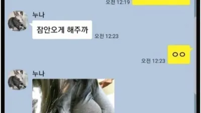 잠 안오게 해준다는 누나