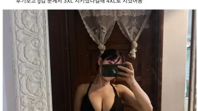 70H컵 4XL 브래지어 착용 후기